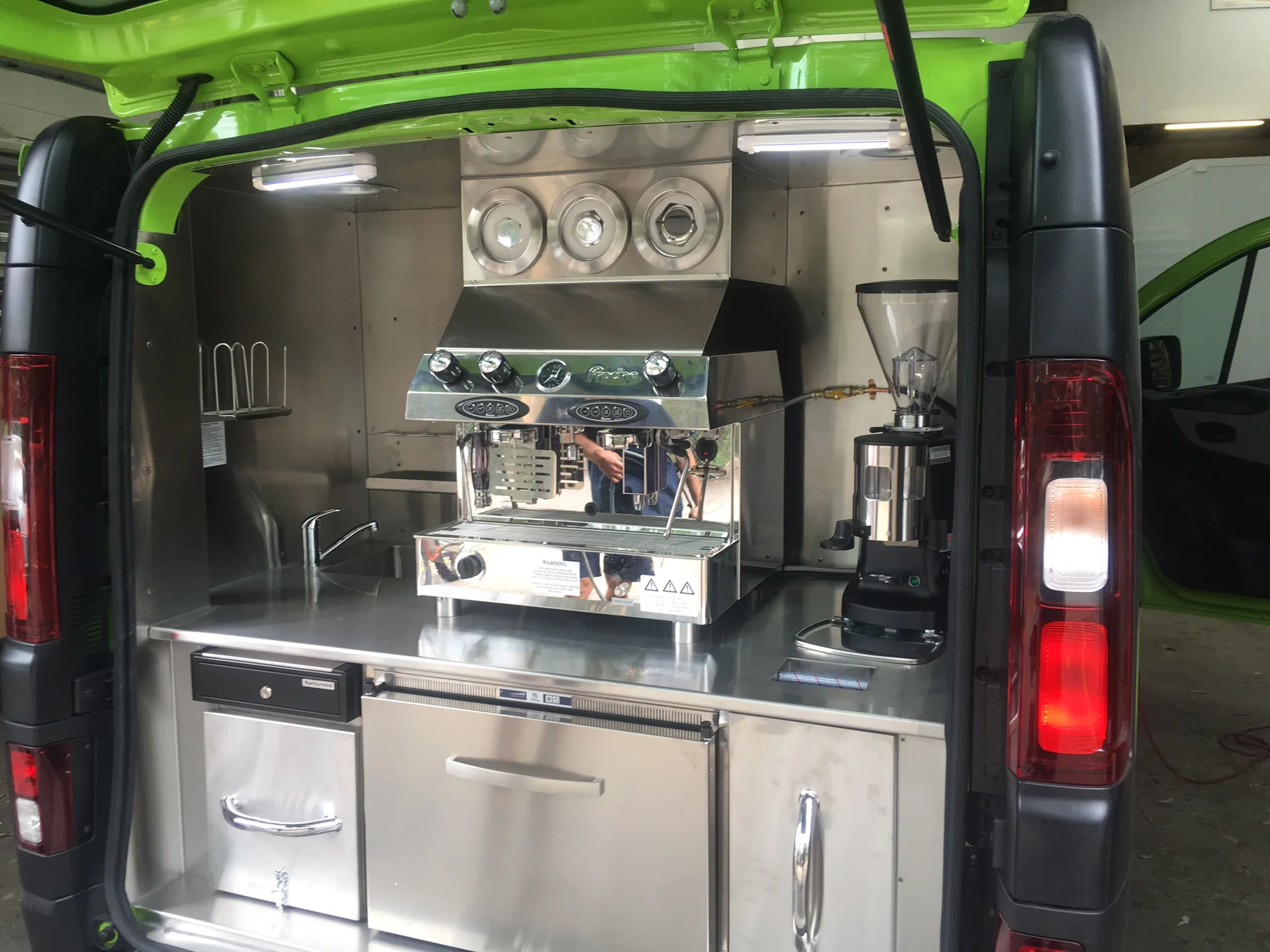 12926 coffee kitchen van diy project