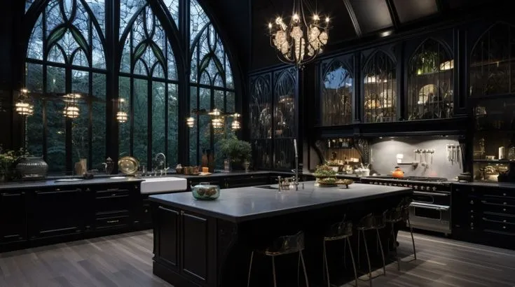 12933 gothic kitchen accessories