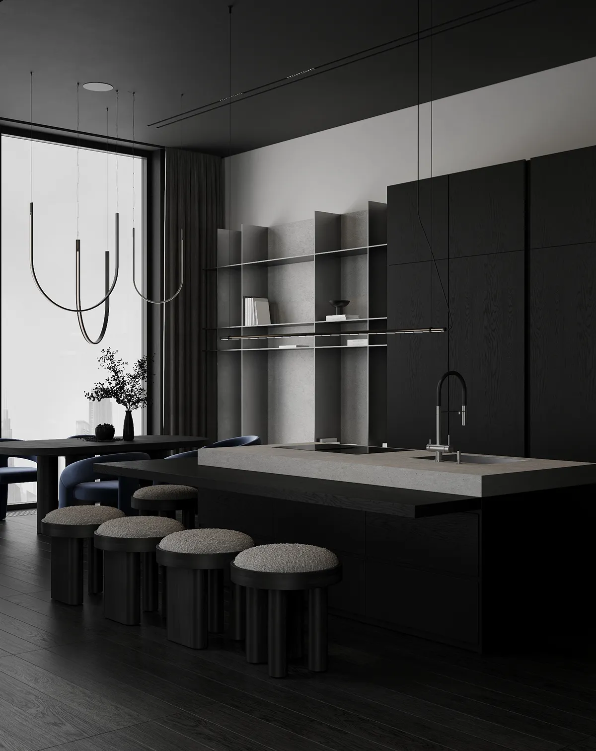 12942 contemporary kitchen design