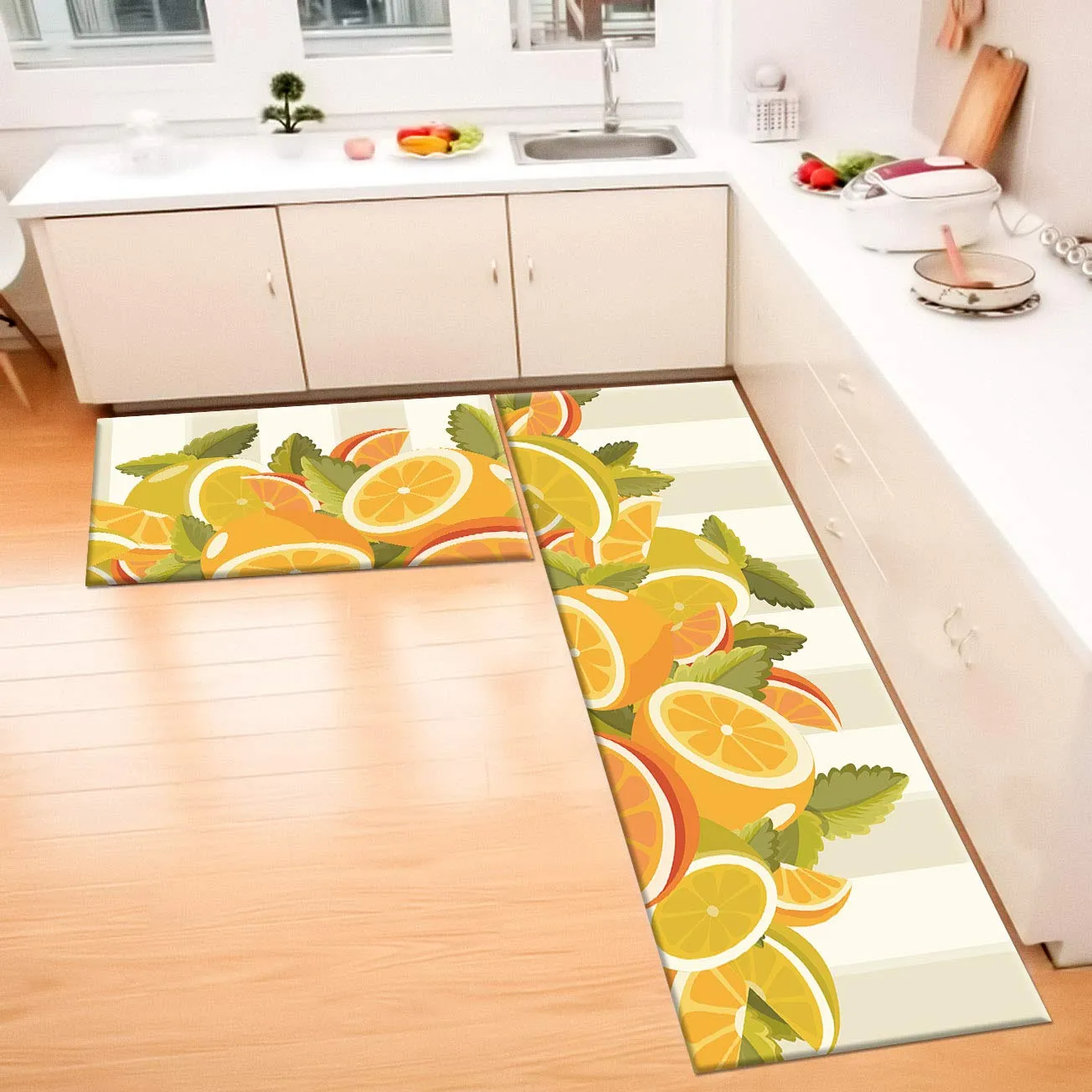 12981 lemon kitchen rug materials