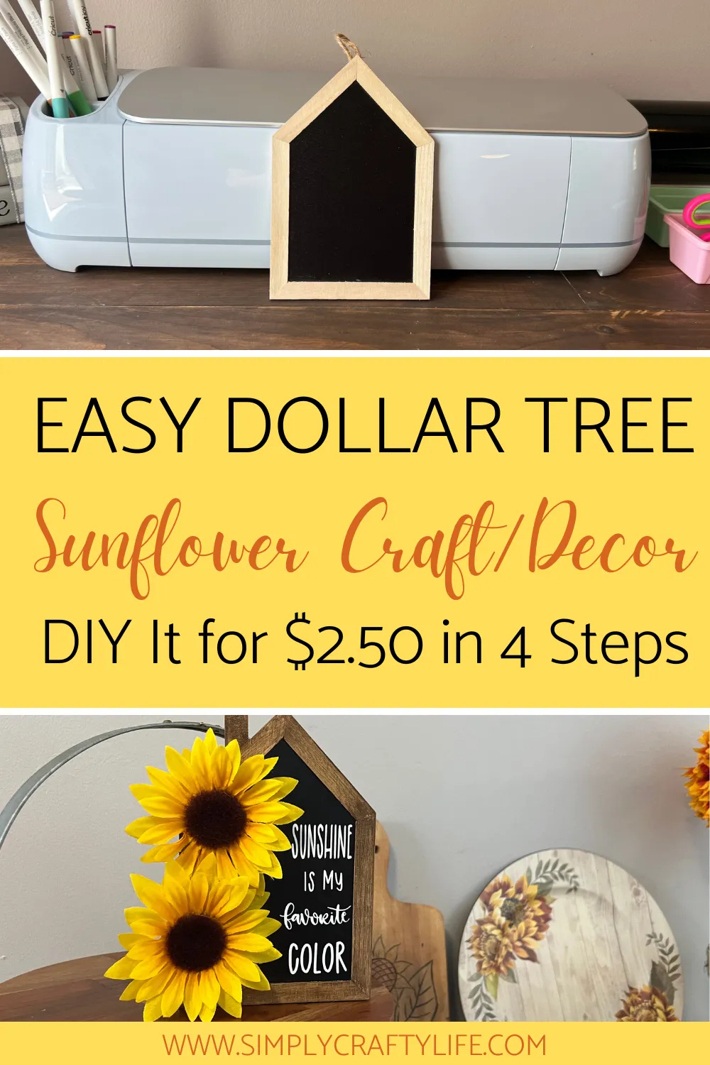 13012 dollar tree sunflower kitchen decor 2