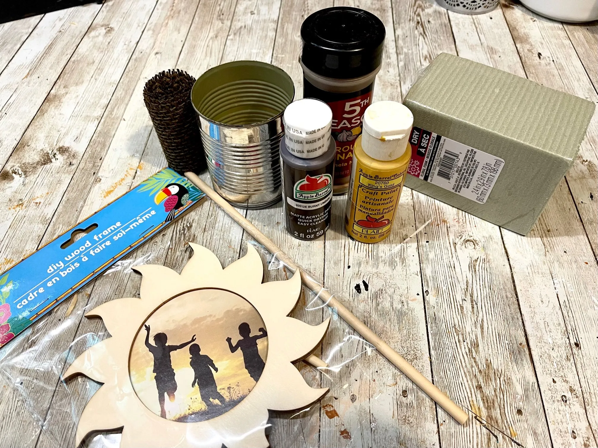 13012 dollar tree sunflower kitchen decor 6