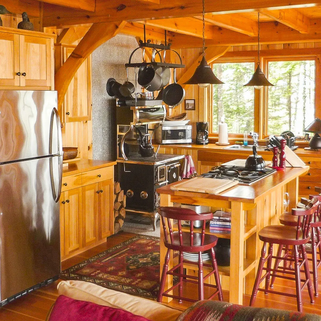 13082 modern pine kitchen