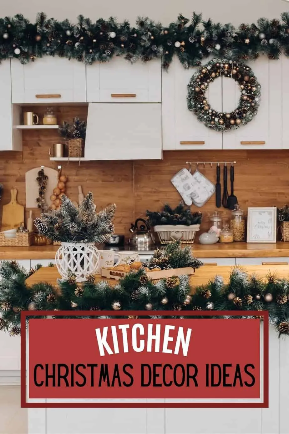 13093 christmas kitchen decor