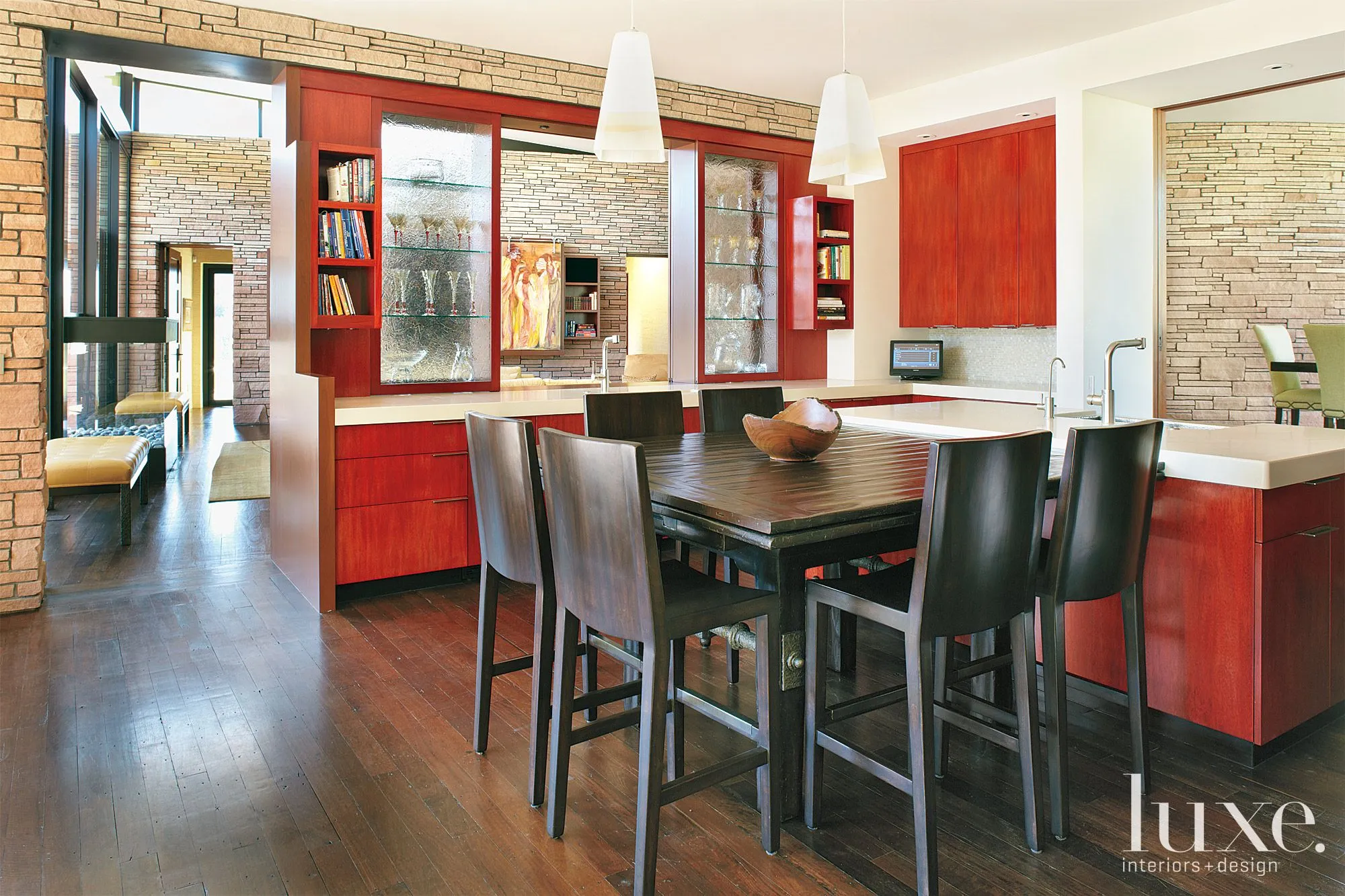13095 rustic red kitchen image2