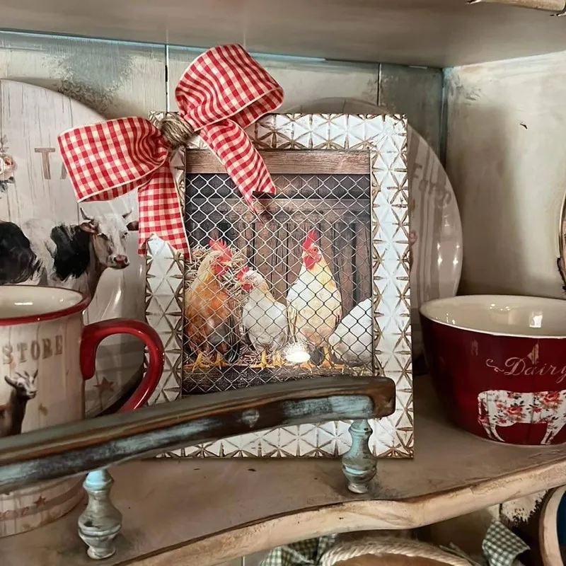 13095 rustic red kitchen image6