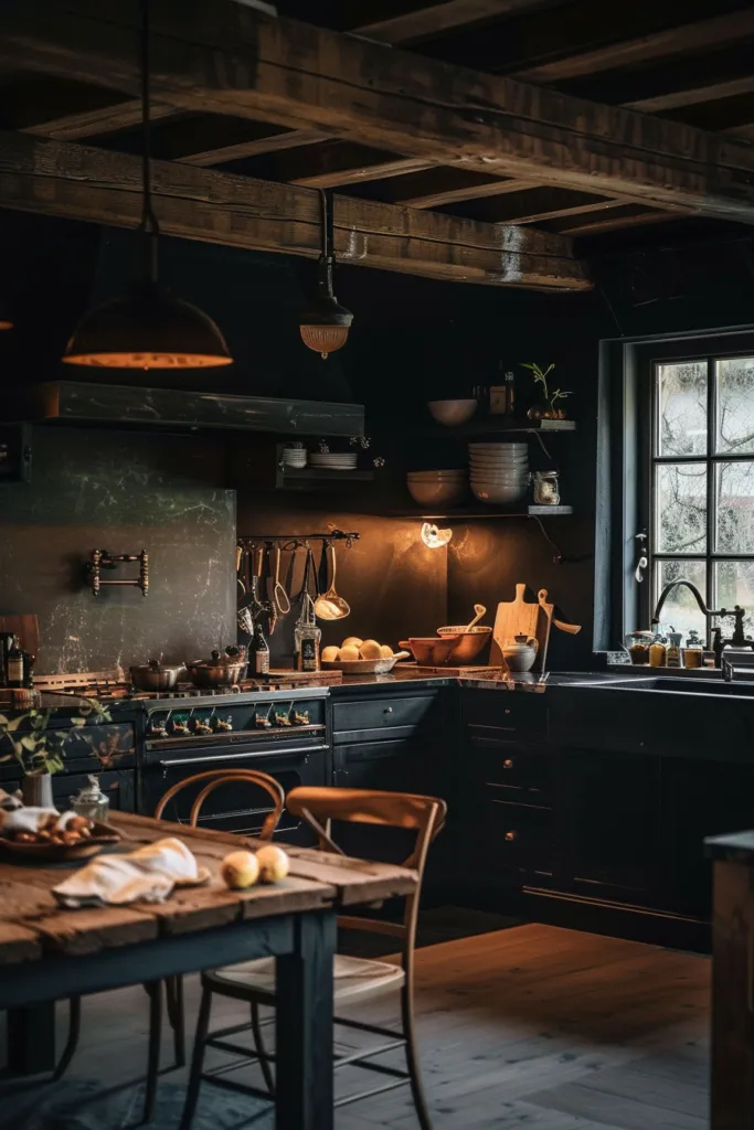 13096 farmhouse kitchen rustic elements