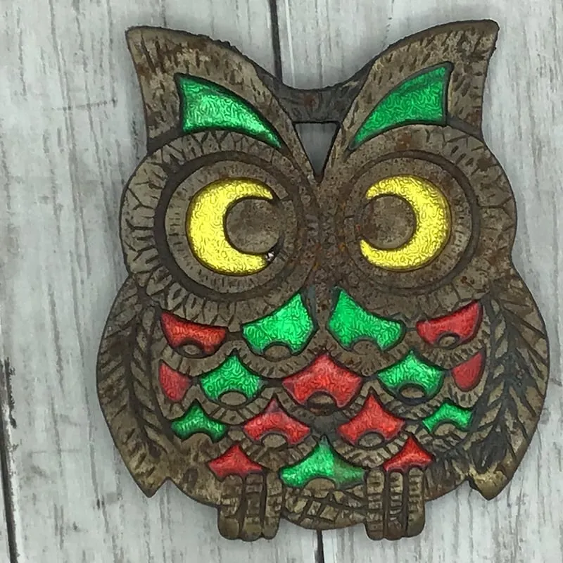 13135 owl kitchen accents