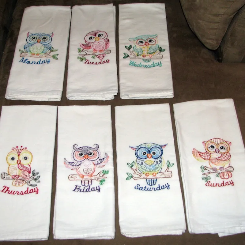 13135 owl kitchen tableware